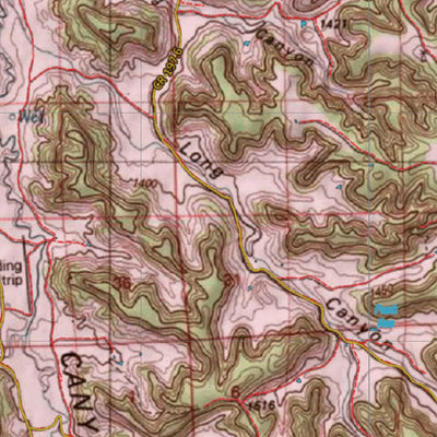 Colorado HuntData LLC Colorado Unit 136 Mule Deer Summer, Winter Concentration Map digital map