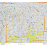 Colorado Unit 137 Elk Concentrations on a Land Ownership Base, the Hybrid Preview 1