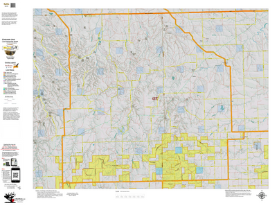 Colorado Unit 137 Elk Concentrations on a Land Ownership Base, the Hybrid Preview 1