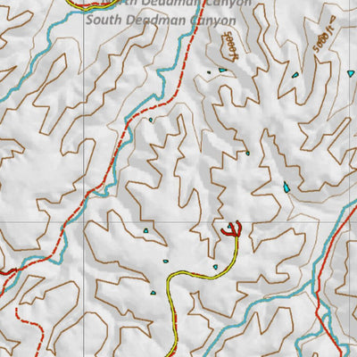 Colorado HuntData LLC Colorado Unit 137 Land Ownership Map with Elk and Mule Deer Concentrations digital map