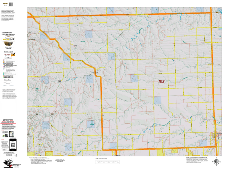 Colorado Unit 138 Elk Concentrations on a Land Ownership Base, the ...