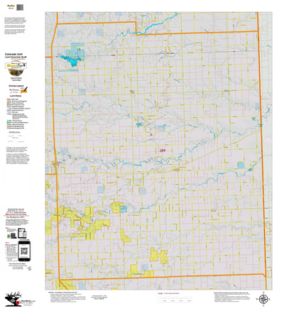 Colorado Unit 139 Elk Concentrations on a Land Ownership Base, the Hybrid Preview 1
