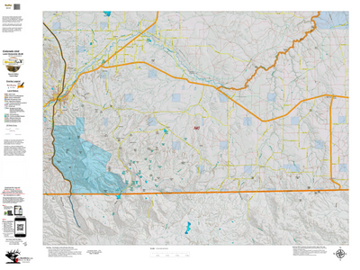 Colorado Unit 140 Elk Concentrations on a Land Ownership Base, the Hybrid Preview 1