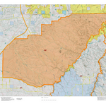 Colorado Unit 142 Elk Concentrations on a Land Ownership Base, the Hybrid Preview 1