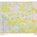 Colorado Unit 144 Elk Concentrations on a Land Ownership Base, the Hybrid Preview 1