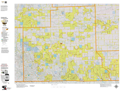 Colorado Unit 144 Elk Concentrations on a Land Ownership Base, the Hybrid Preview 1