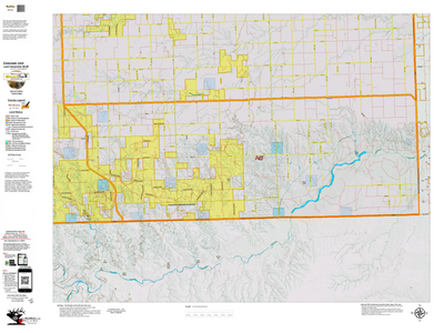 Colorado Unit 145 Elk Concentrations on a Land Ownership Base, the Hybrid Preview 1