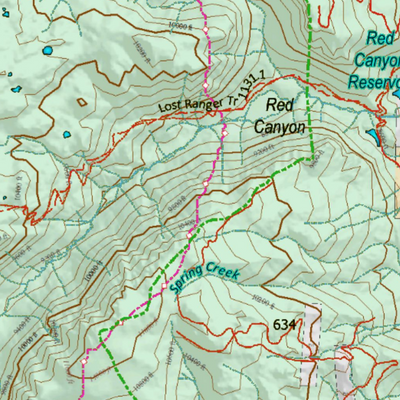 Colorado Unit 16 Elk Concentrations on a Land Ownership Base, the Hybrid Preview 3