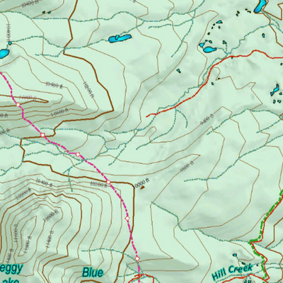Colorado Unit 161 Elk Concentrations on a Land Ownership Base, the Hybrid Preview 2