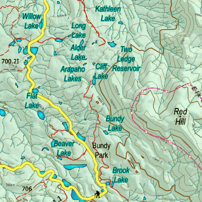 Colorado Unit 17 Elk Concentrations on a Land Ownership Base, the Hybrid Preview 3