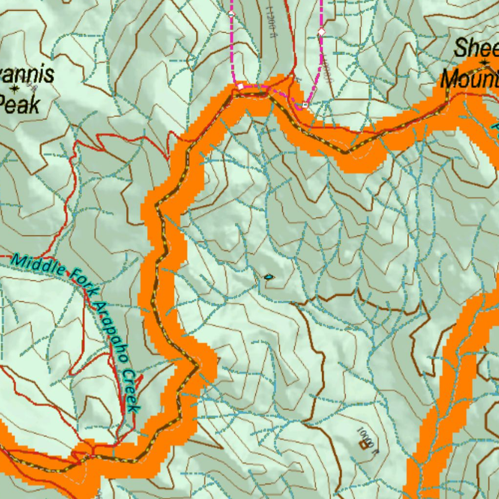 Colorado Unit 181 Elk Concentrations on a Land Ownership Base, the ...