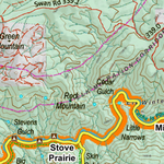 Colorado Unit 191 Elk Concentrations on a Land Ownership Base, the Hybrid Preview 3