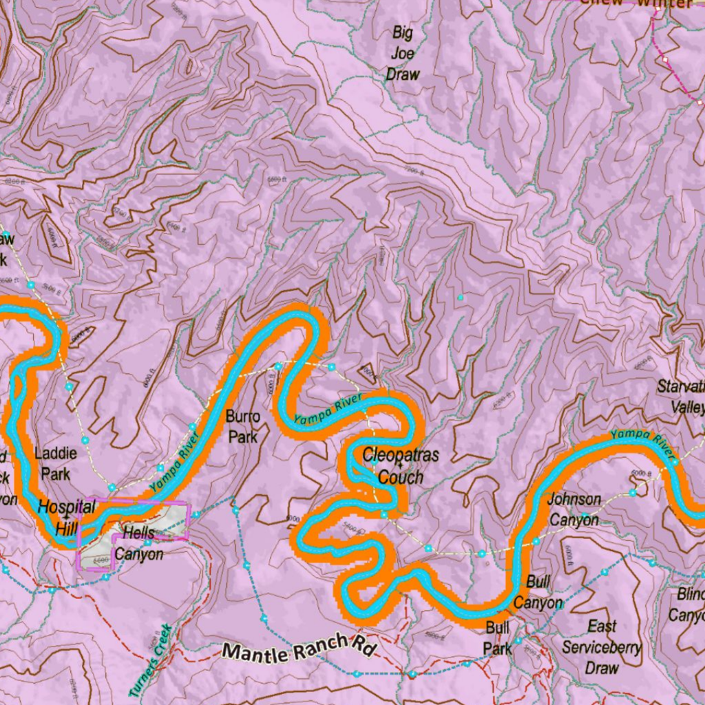 Colorado Unit 2 Elk Concentrations on a Land Ownership Base, the Hybrid ...