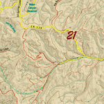 Colorado Unit 21 Elk Concentrations on a Land Ownership Base, the Hybrid Preview 2