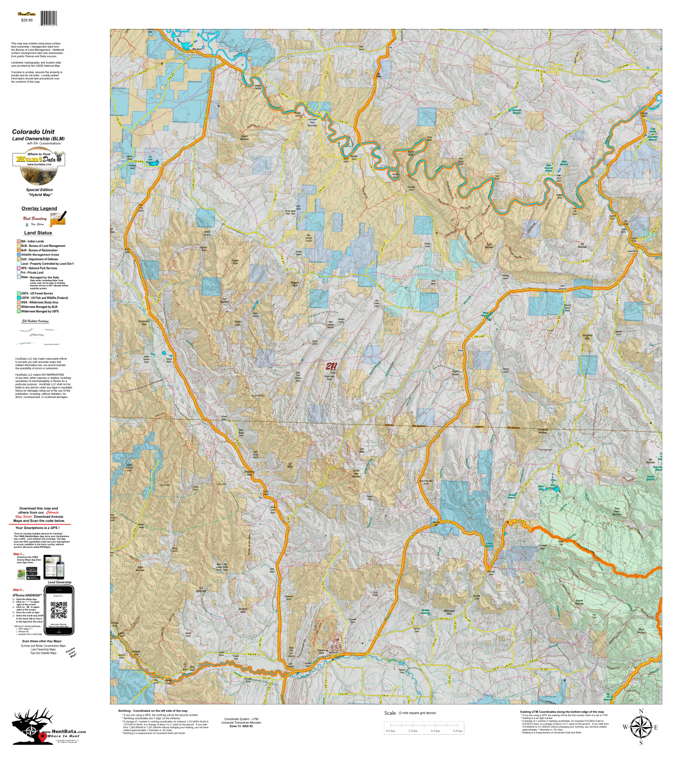 Colorado Unit 211 Elk Concentrations on a Land Ownership Base, the ...