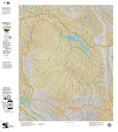 Colorado Unit 22 Elk Concentrations on a Land Ownership Base, the Hybrid Preview 1