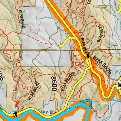 Colorado Unit 26 Elk Concentrations on a Land Ownership Base, the Hybrid Preview 3