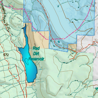 Colorado Unit 27 Elk Concentrations on a Land Ownership Base, the Hybrid Preview 2