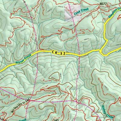 Colorado Unit 28 Elk Concentrations on a Land Ownership Base, the Hybrid Preview 2