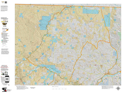 Colorado Unit 3 Elk Concentrations on a Land Ownership Base, the Hybrid Preview 1