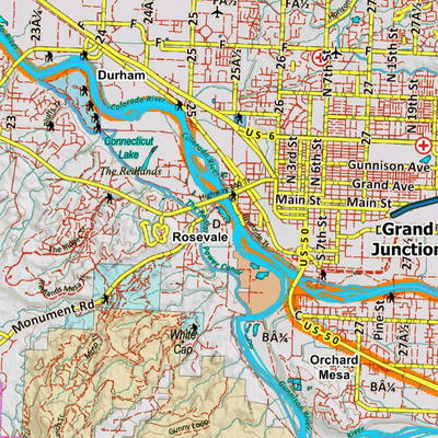 Colorado Unit 30 Elk Concentrations on a Land Ownership Base, the Hybrid Preview 3