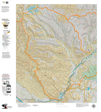 Colorado Unit 31 Elk Concentrations on a Land Ownership Base, the Hybrid Preview 1