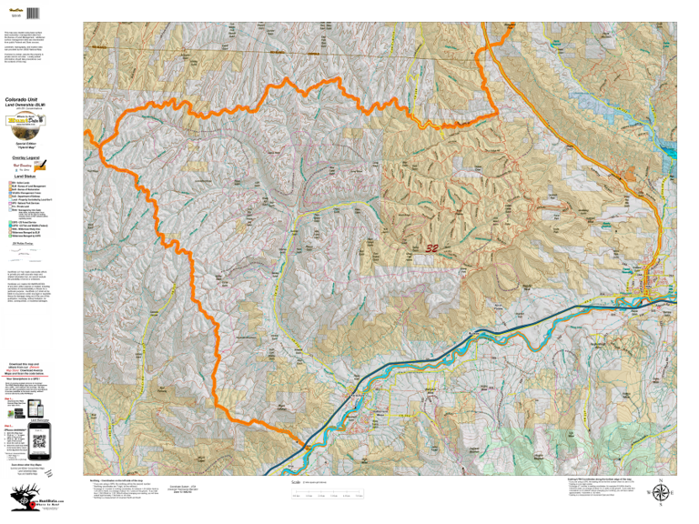 Colorado Unit 32 Elk Concentrations on a Land Ownership Base, the ...