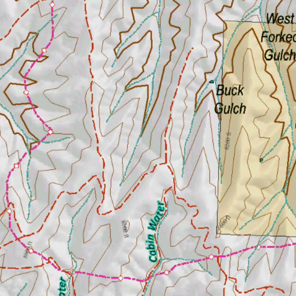 Colorado Unit 32 Elk Concentrations on a Land Ownership Base, the ...