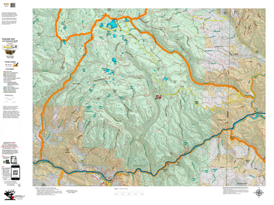 Colorado Unit 34 Elk Concentrations on a Land Ownership Base, the Hybrid Preview 1