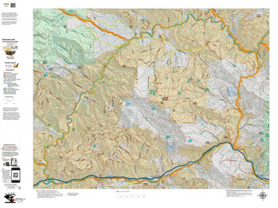 Colorado Unit 35 Elk Concentrations on a Land Ownership Base, the Hybrid Preview 1