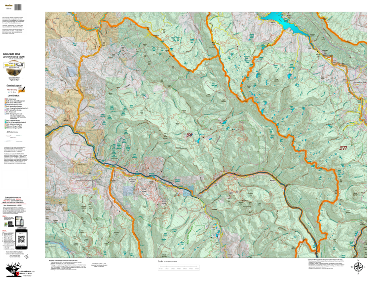 Colorado Unit 36 Elk Concentrations on a Land Ownership Base, the ...