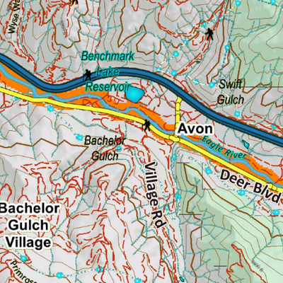 Colorado Unit 36 Elk Concentrations on a Land Ownership Base, the Hybrid Preview 3