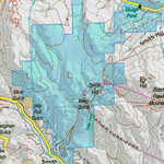 Colorado Unit 38 Elk Concentrations on a Land Ownership Base, the Hybrid Preview 2