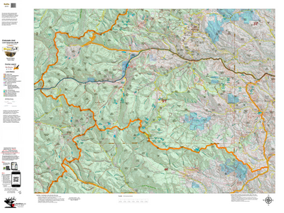 Colorado Unit 39 Elk Concentrations on a Land Ownership Base, the Hybrid Preview 1