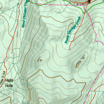 Colorado Unit 39 Elk Concentrations on a Land Ownership Base, the Hybrid Preview 2