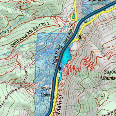 Colorado Unit 39 Elk Concentrations on a Land Ownership Base, the Hybrid Preview 3