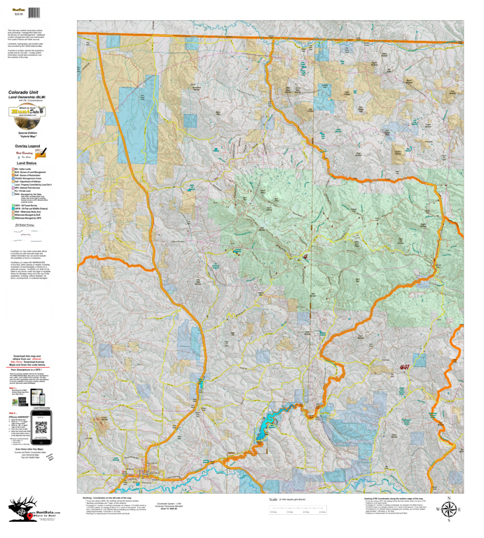 Colorado Unit 4 Elk Concentrations on a Land Ownership Base, the Hybrid ...