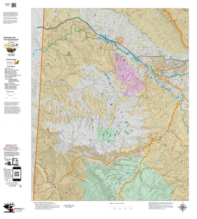 Colorado Unit 40 Elk Concentrations on a Land Ownership Base, the Hybrid Preview 1