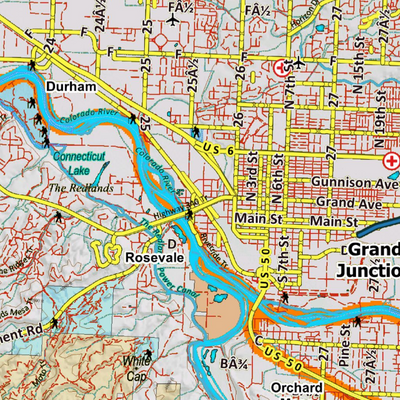 Colorado Unit 40 Elk Concentrations on a Land Ownership Base, the Hybrid Preview 3