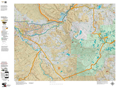Colorado Unit 41 Elk Concentrations on a Land Ownership Base, the Hybrid Preview 1