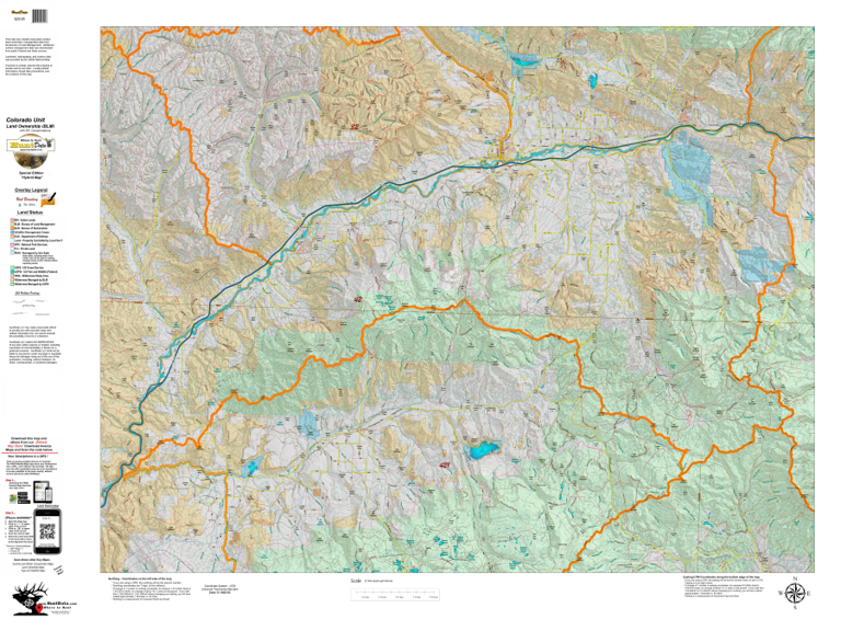 Colorado Unit 42 Elk Concentrations on a Land Ownership Base, the ...