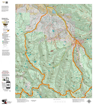 Colorado Unit 431 Elk Concentrations on a Land Ownership Base, the Hybrid Preview 1