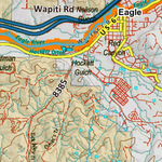 Colorado Unit 44 Elk Concentrations on a Land Ownership Base, the Hybrid Preview 3