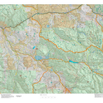 Colorado Unit 444 Elk Concentrations on a Land Ownership Base, the Hybrid Preview 1