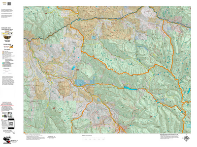 Colorado Unit 444 Elk Concentrations on a Land Ownership Base, the Hybrid Preview 1