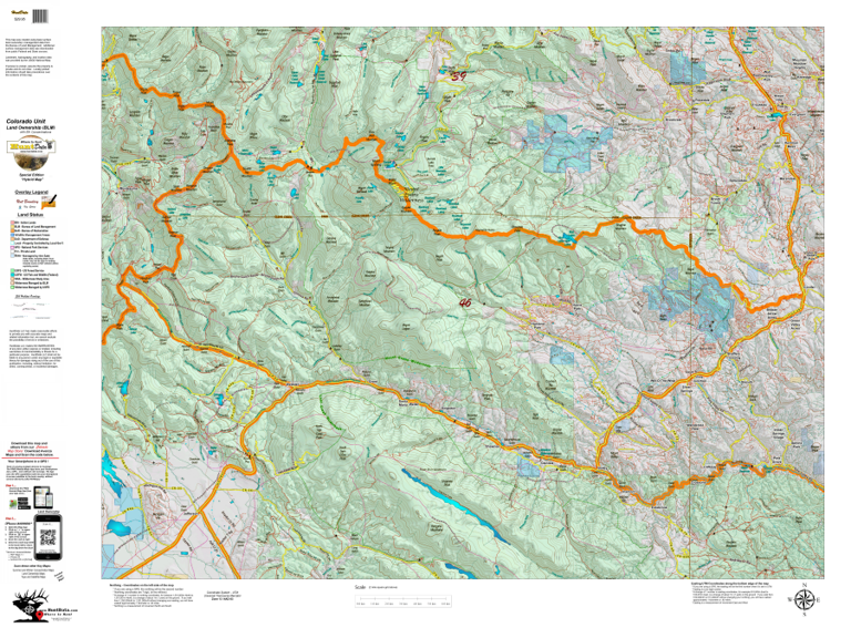 Colorado Unit 46 Elk Concentrations on a Land Ownership Base, the ...