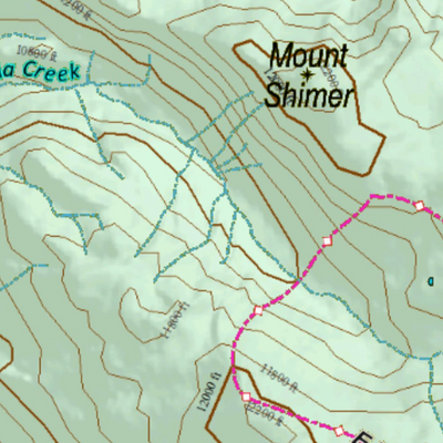 Colorado Unit 471 Elk Concentrations on a Land Ownership Base, the Hybrid Preview 2