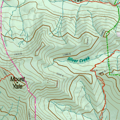 Colorado Unit 481 Elk Concentrations on a Land Ownership Base, the Hybrid Preview 2