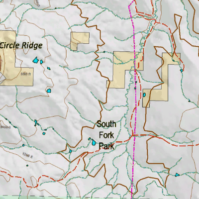 Colorado Unit 5 Elk Concentrations on a Land Ownership Base, the Hybrid Preview 2
