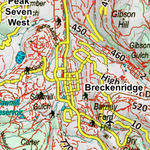 Colorado Unit 500 Elk Concentrations on a Land Ownership Base, the Hybrid Preview 3